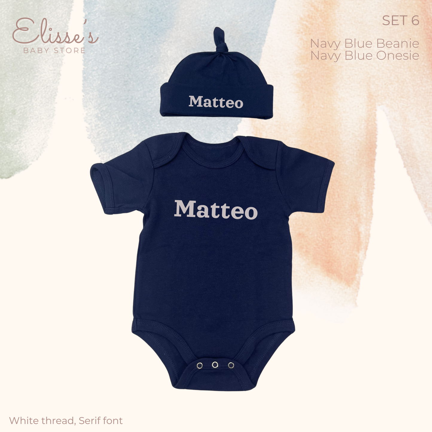 Personalized Baby Set 6