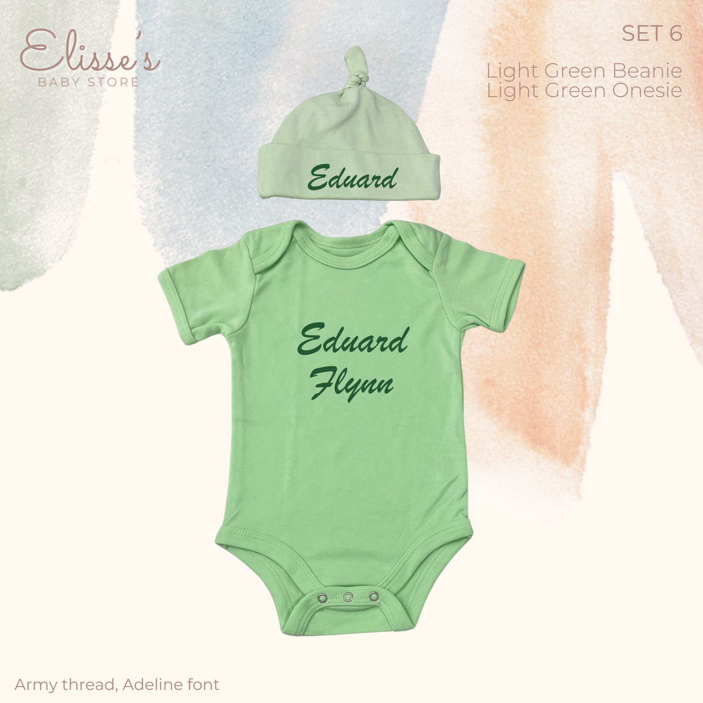 Personalized Baby Set 6