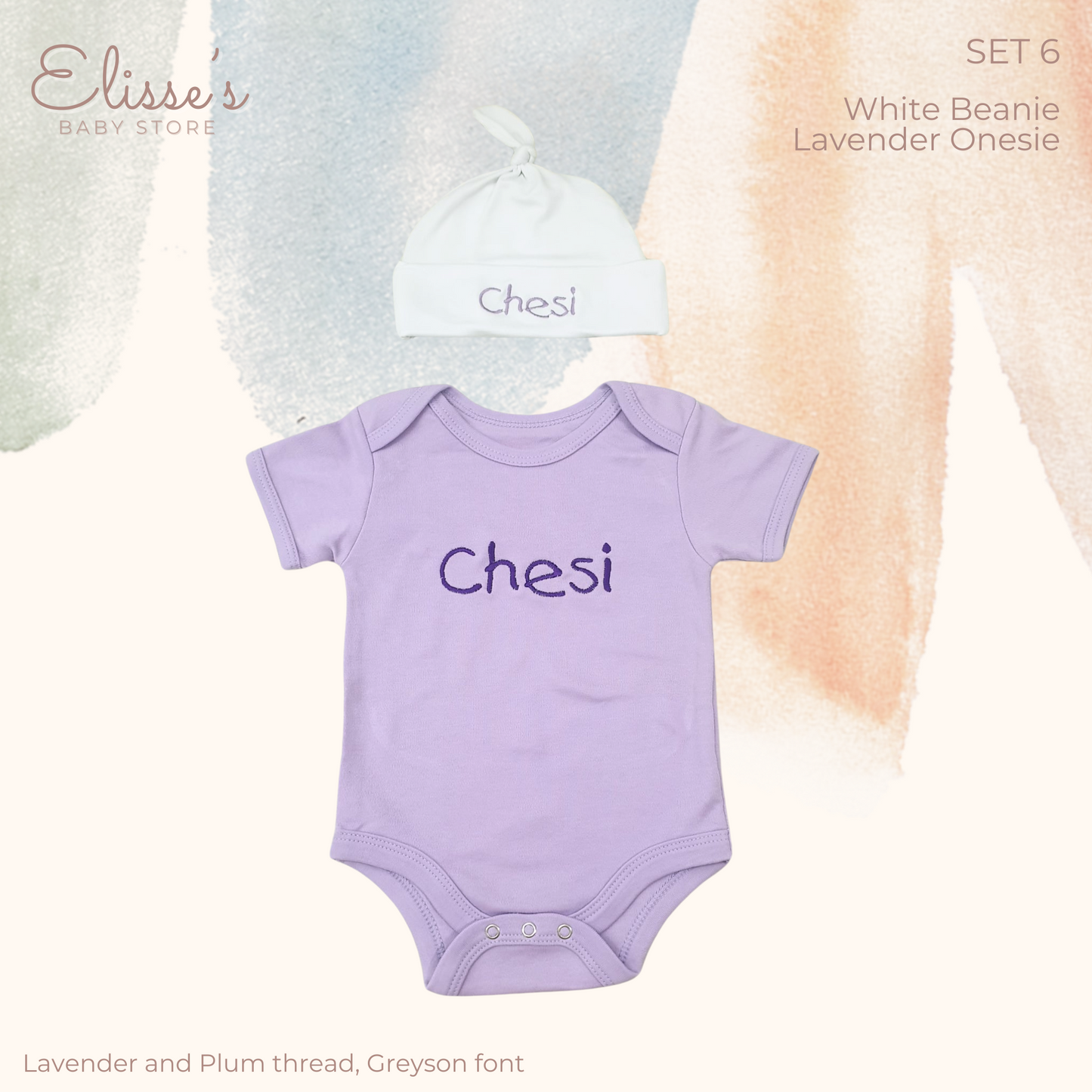 Personalized Baby Set 6