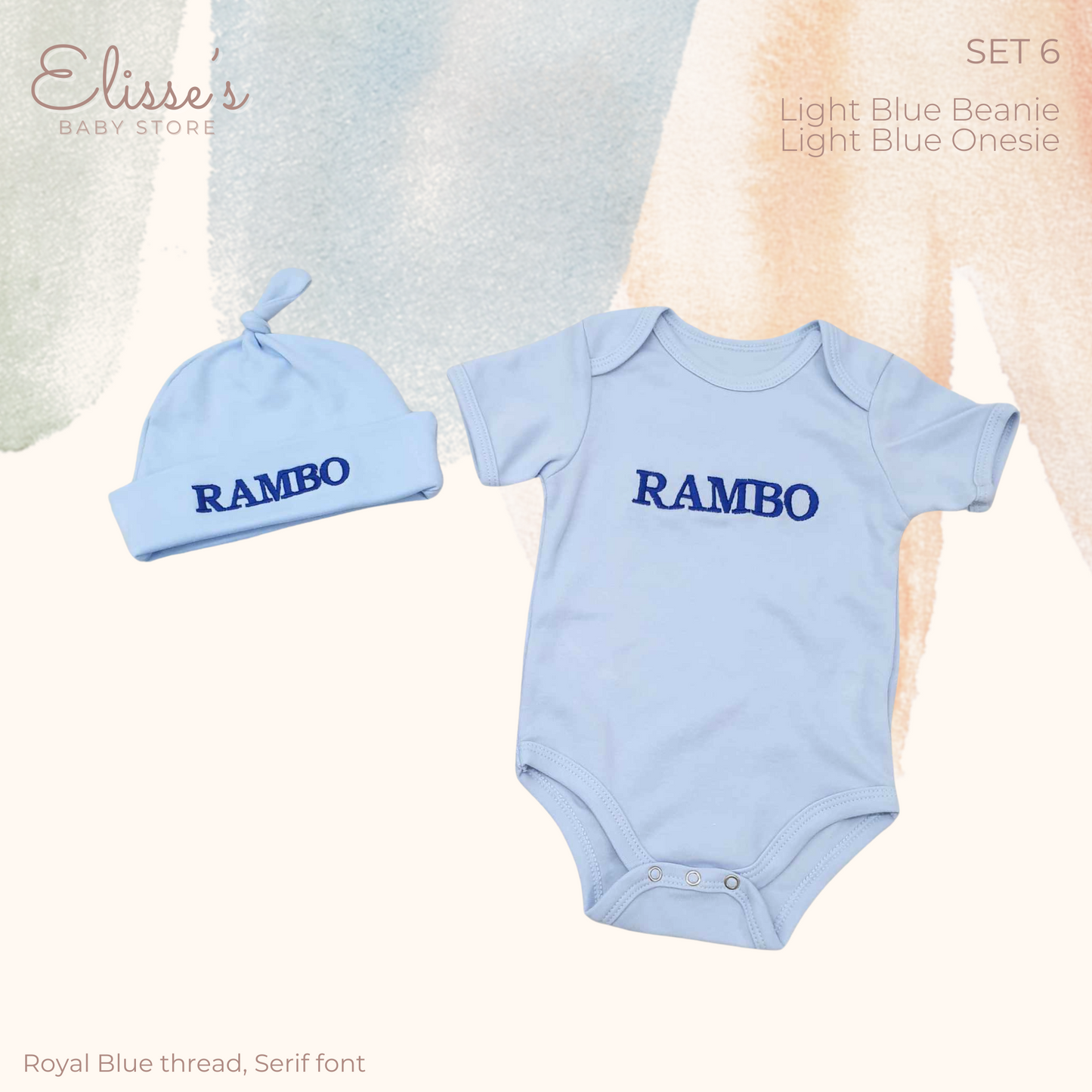 Personalized Baby Set 6