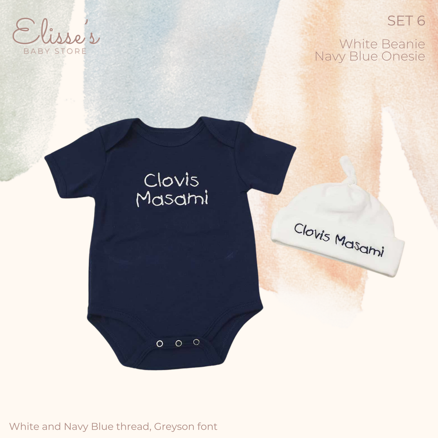 Personalized Baby Set 6