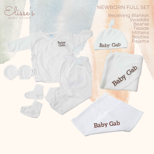 Personalized Baby Newborn Full Set