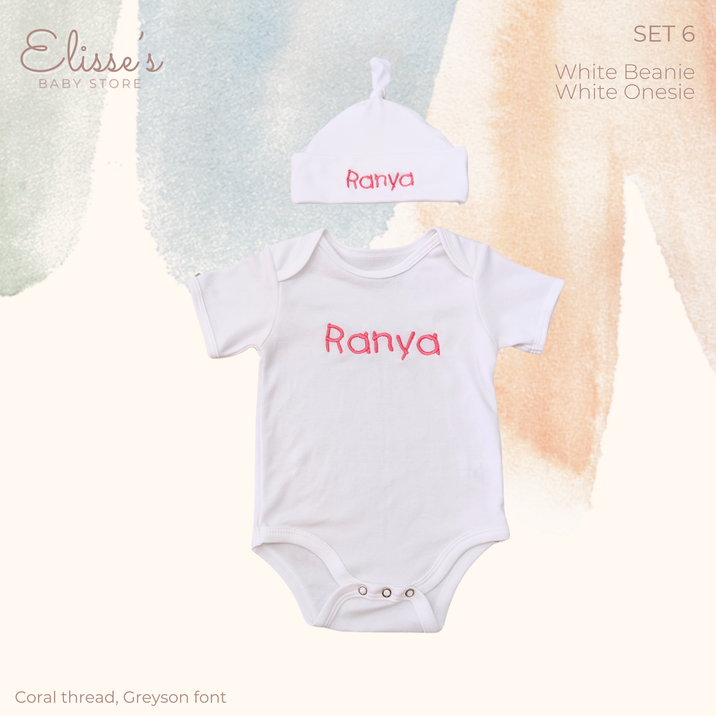 Personalized Baby Set 6