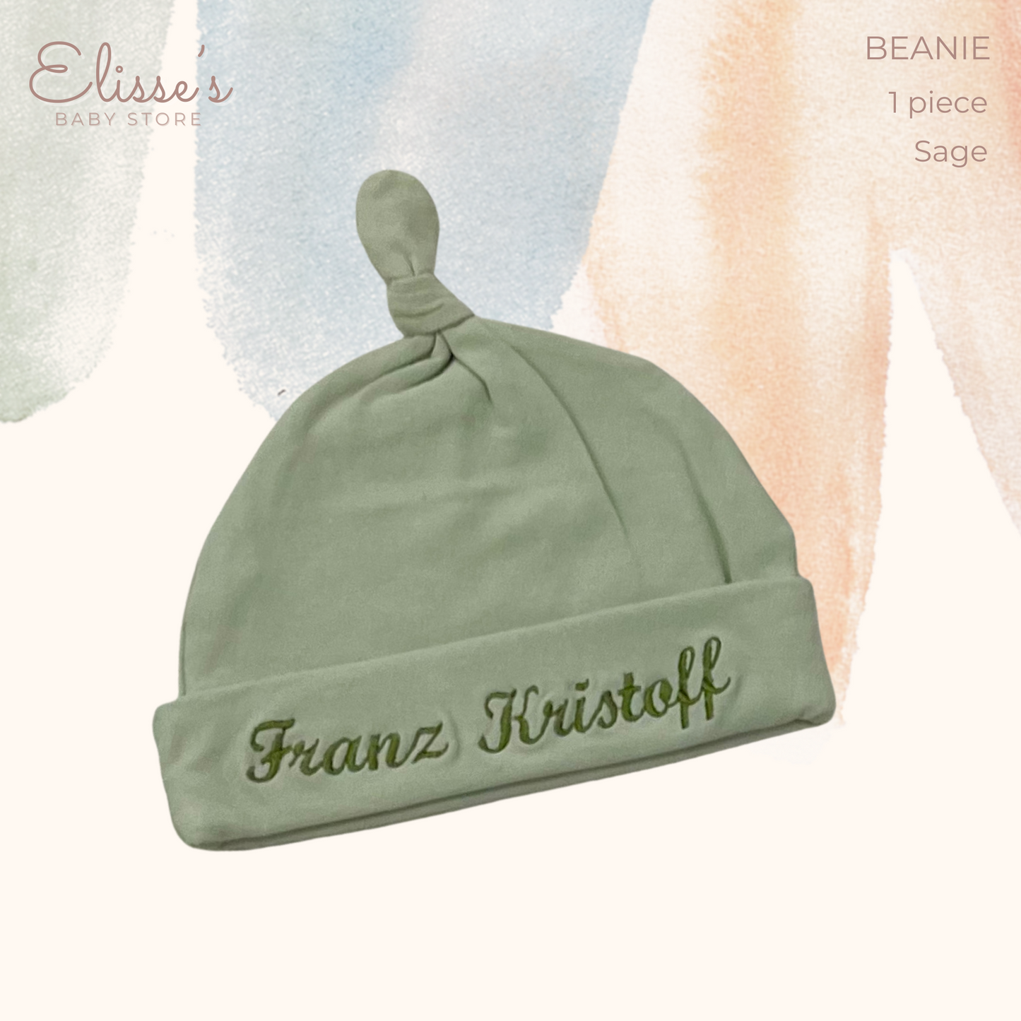 Personalized Baby Beanie