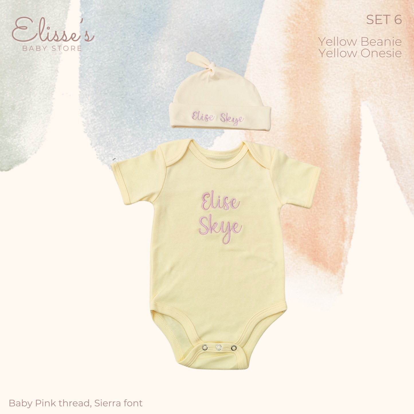 Personalized Baby Set 6