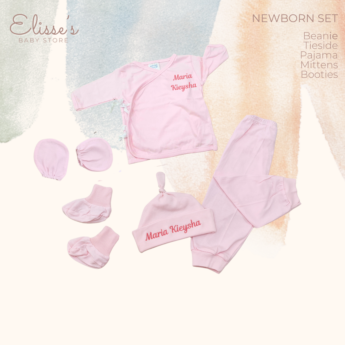 Personalized Baby Newborn Set