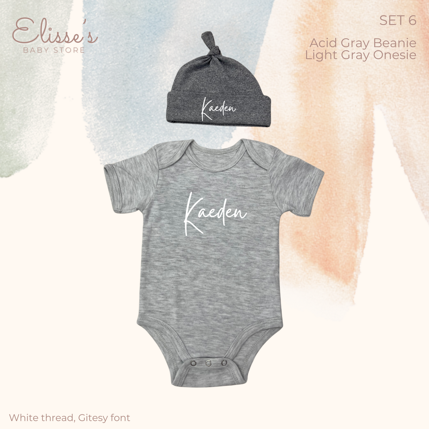 Personalized Baby Set 6