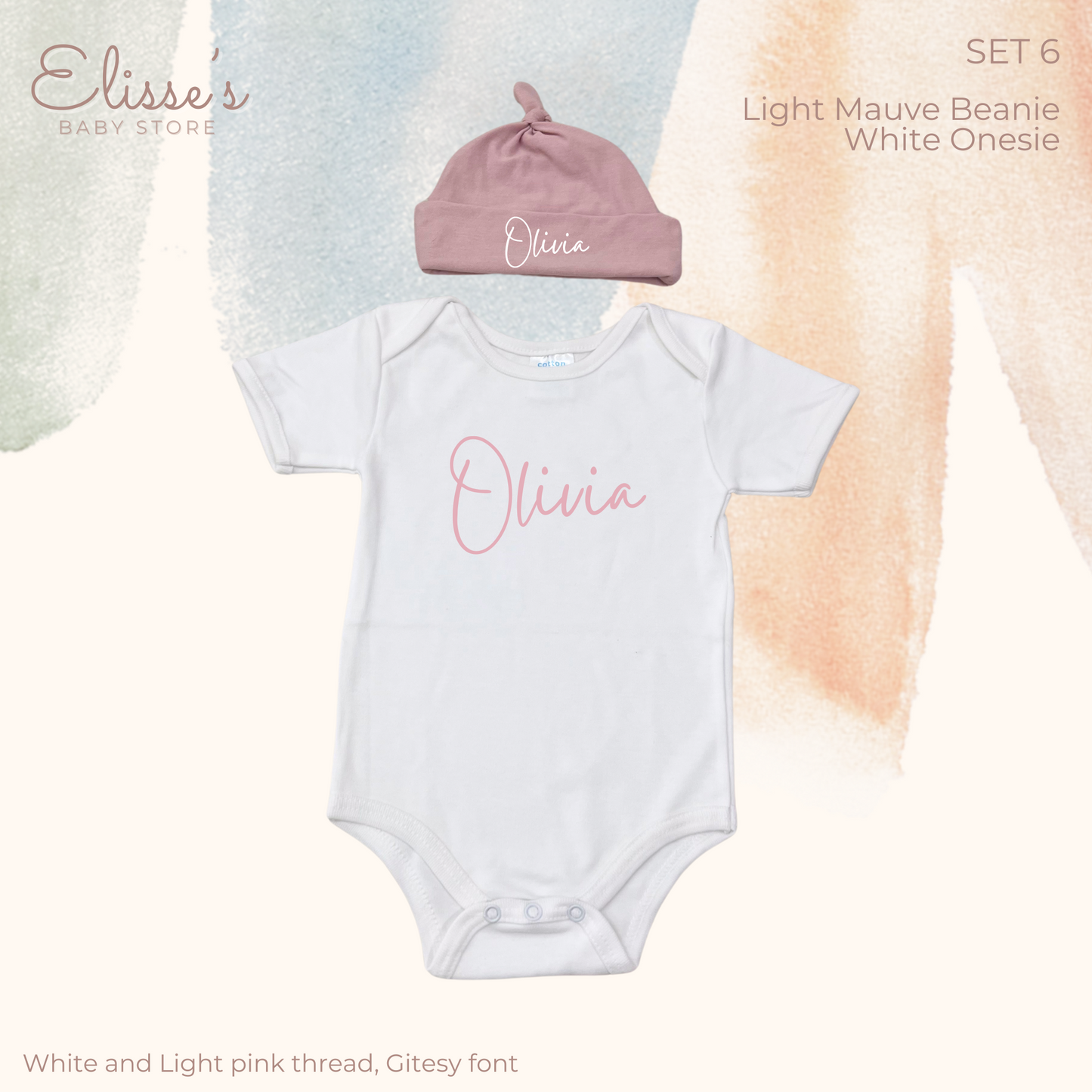 Personalized Baby Set 6