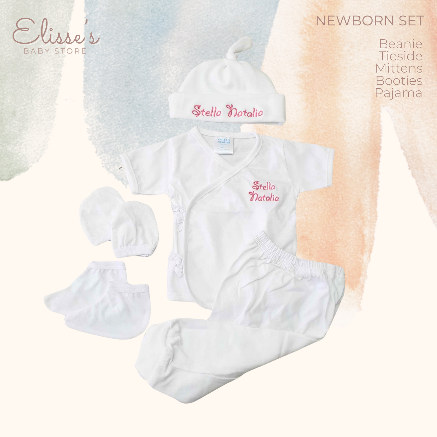 Personalized Baby Newborn Set