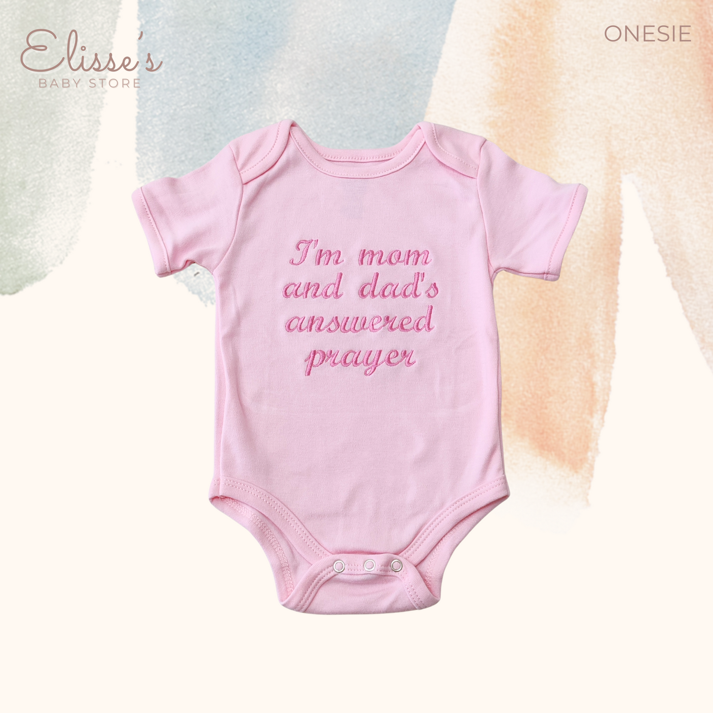 Answered Prayer Baby Onesie