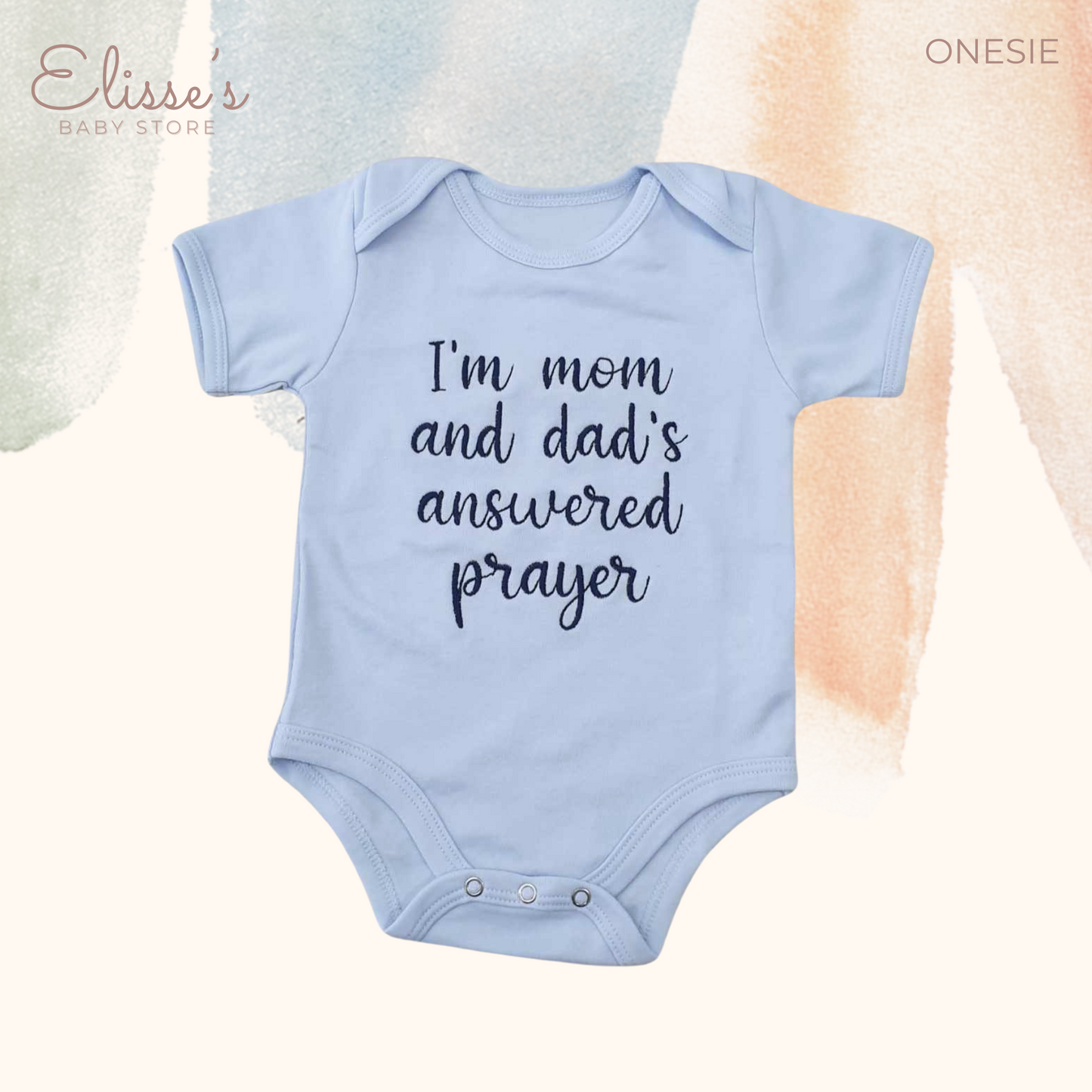 Answered Prayer Baby Onesie