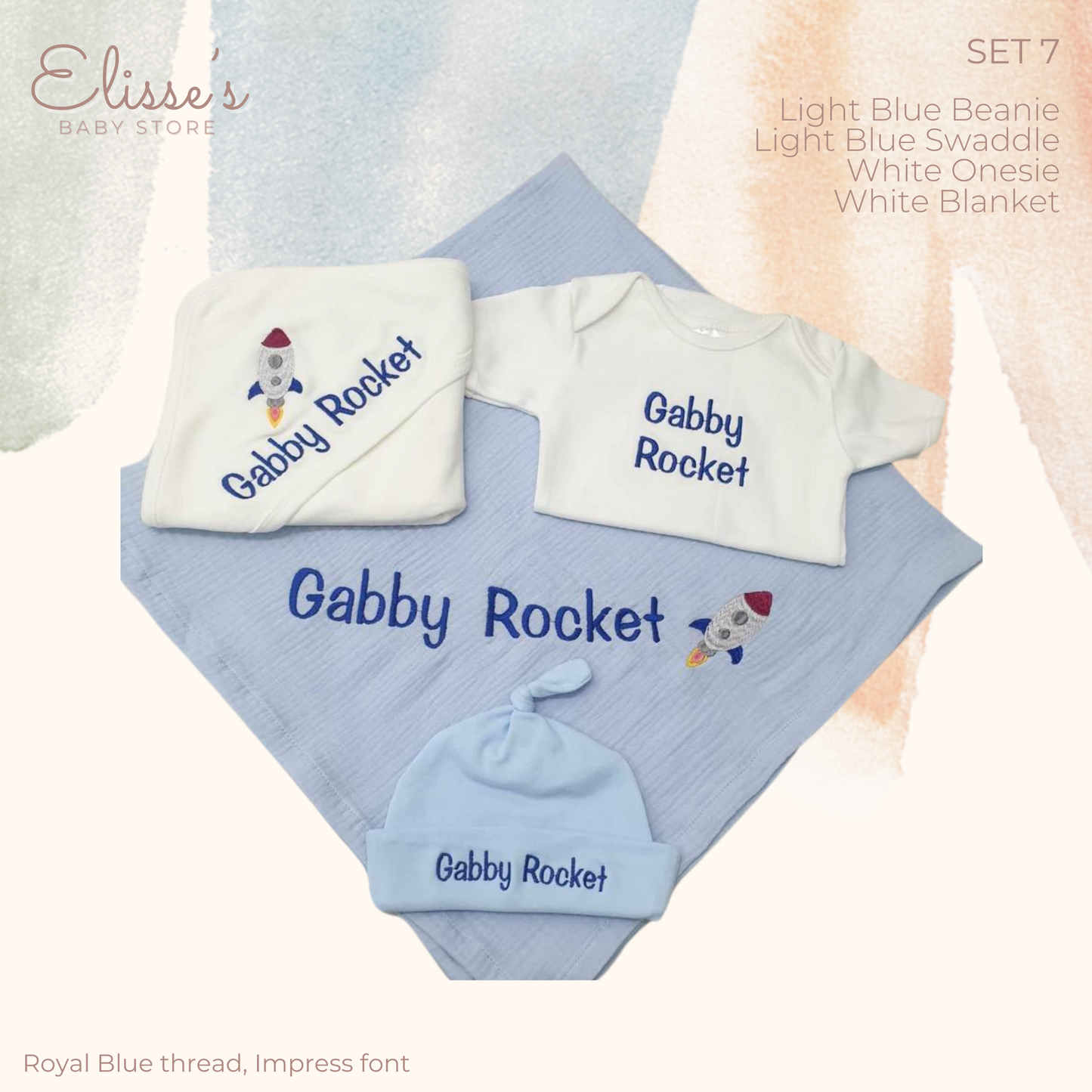 Personalized Baby Set 7