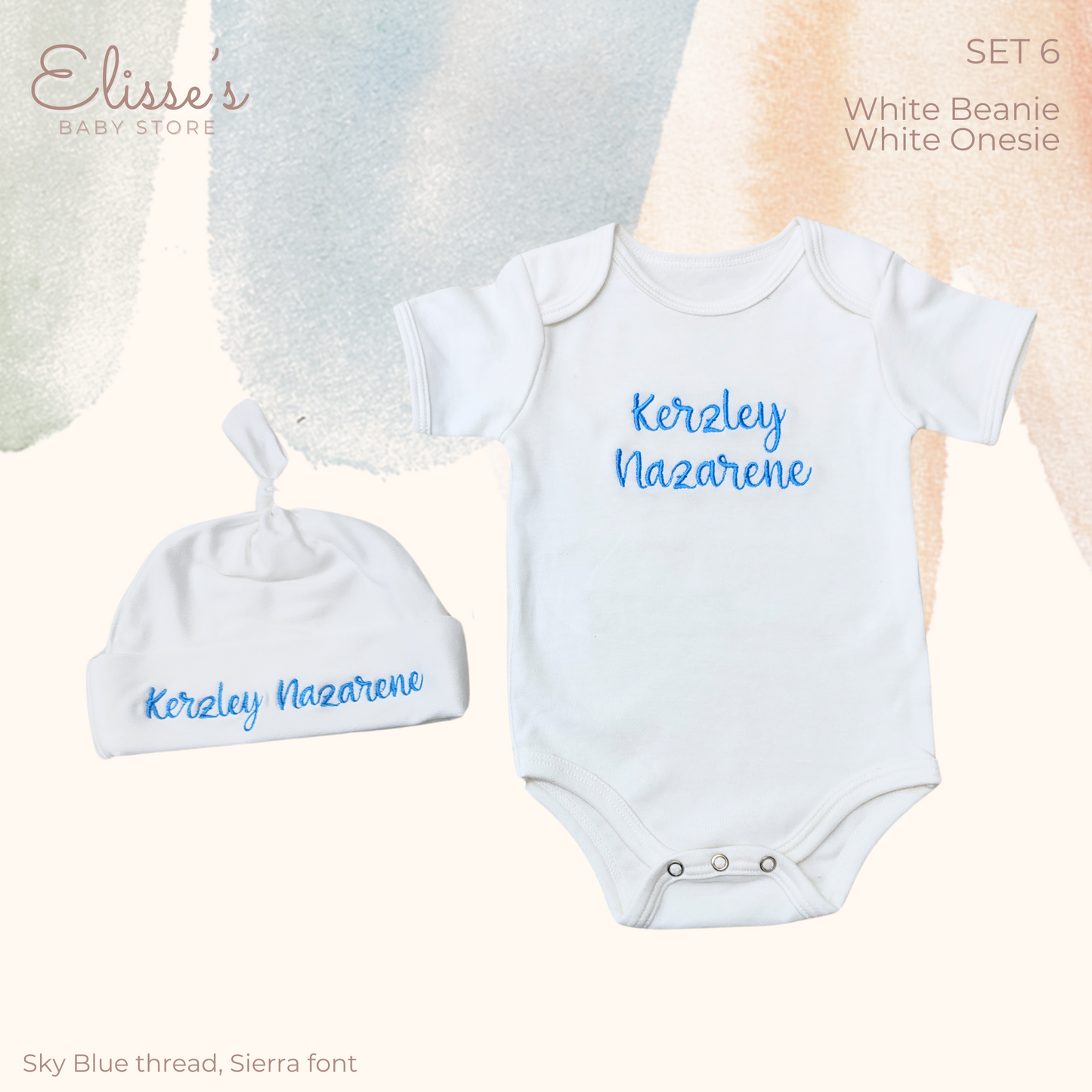 Personalized Baby Set 6