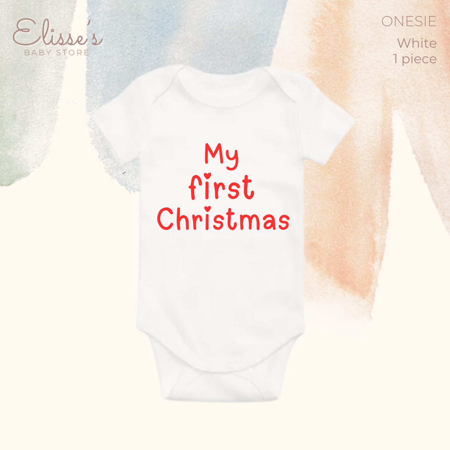 Elisse's Christmas Onesie