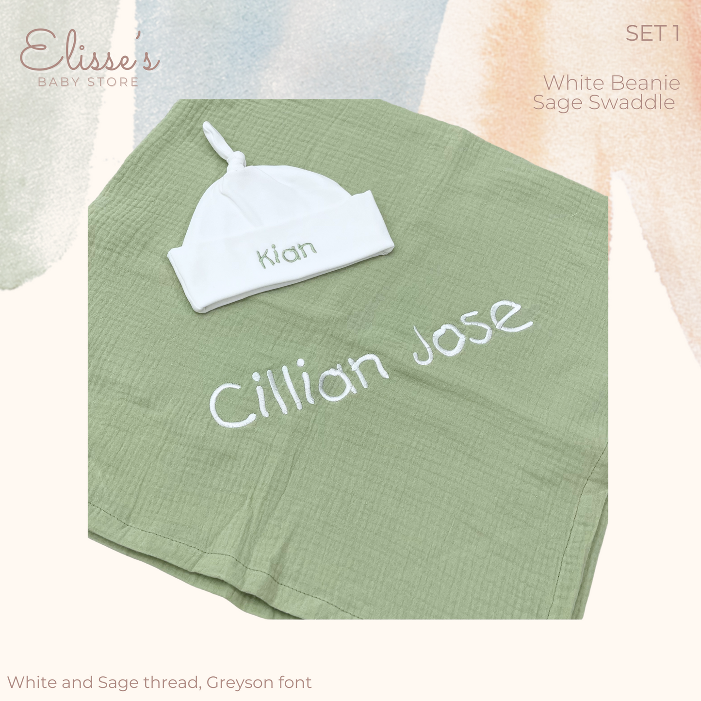 Personalized Baby Set 1