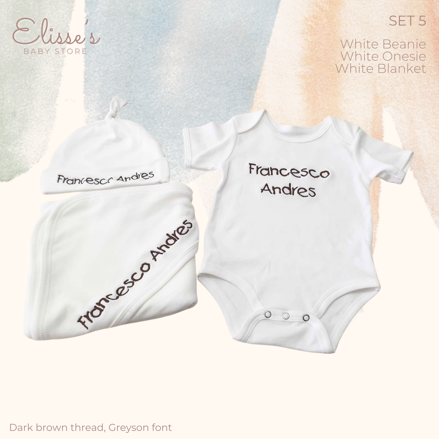 Personalized Baby Set 5