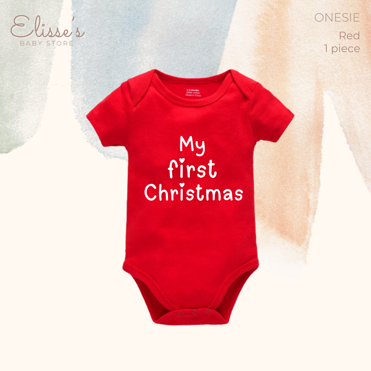 Elisse's Christmas Onesie