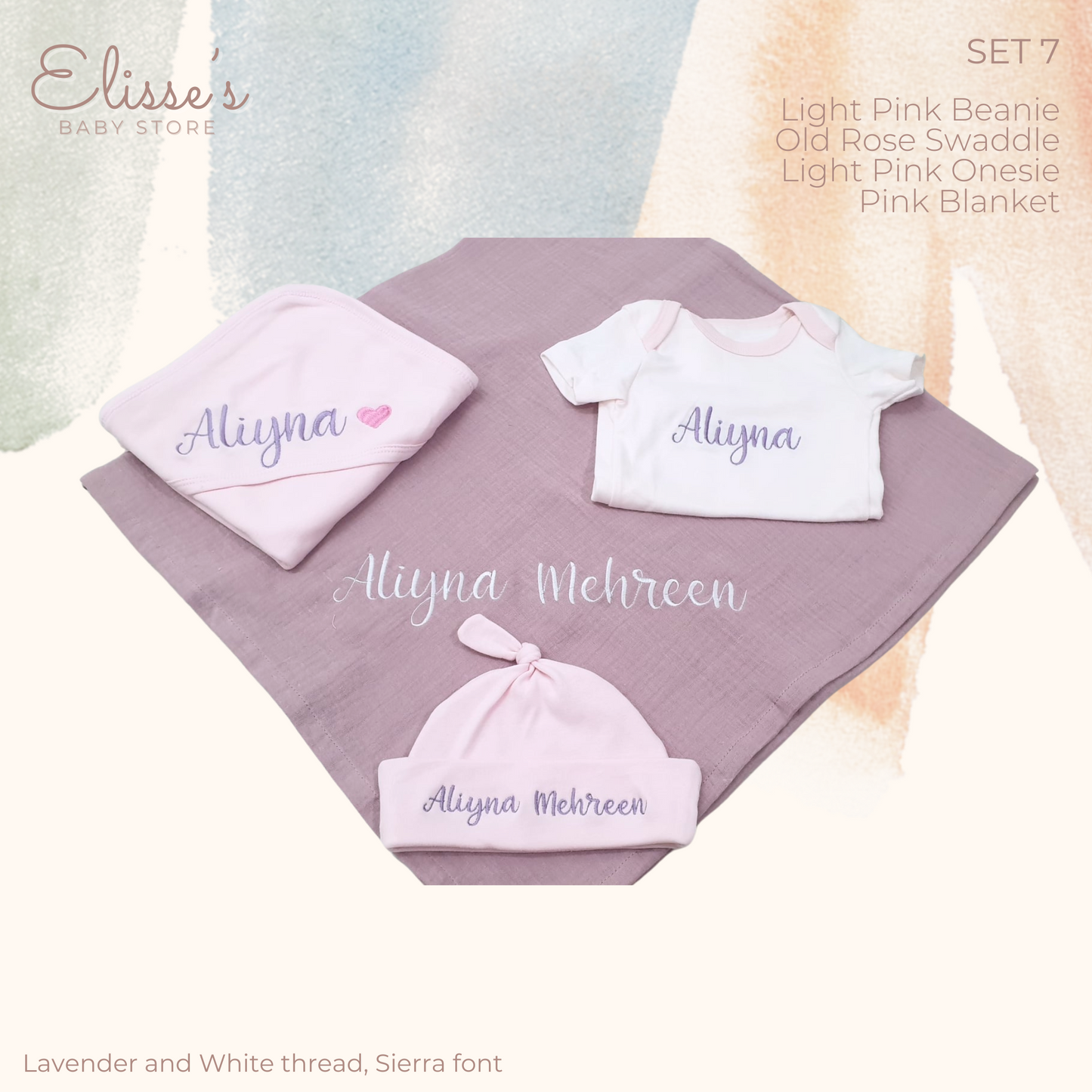 Personalized Baby Set 7