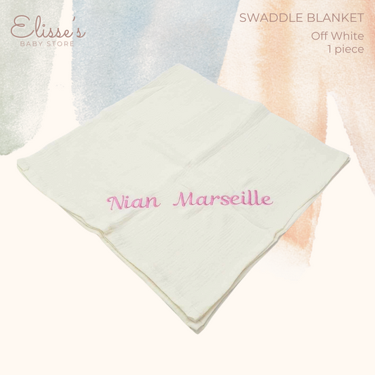 Personalized Baby Swaddle Blanket