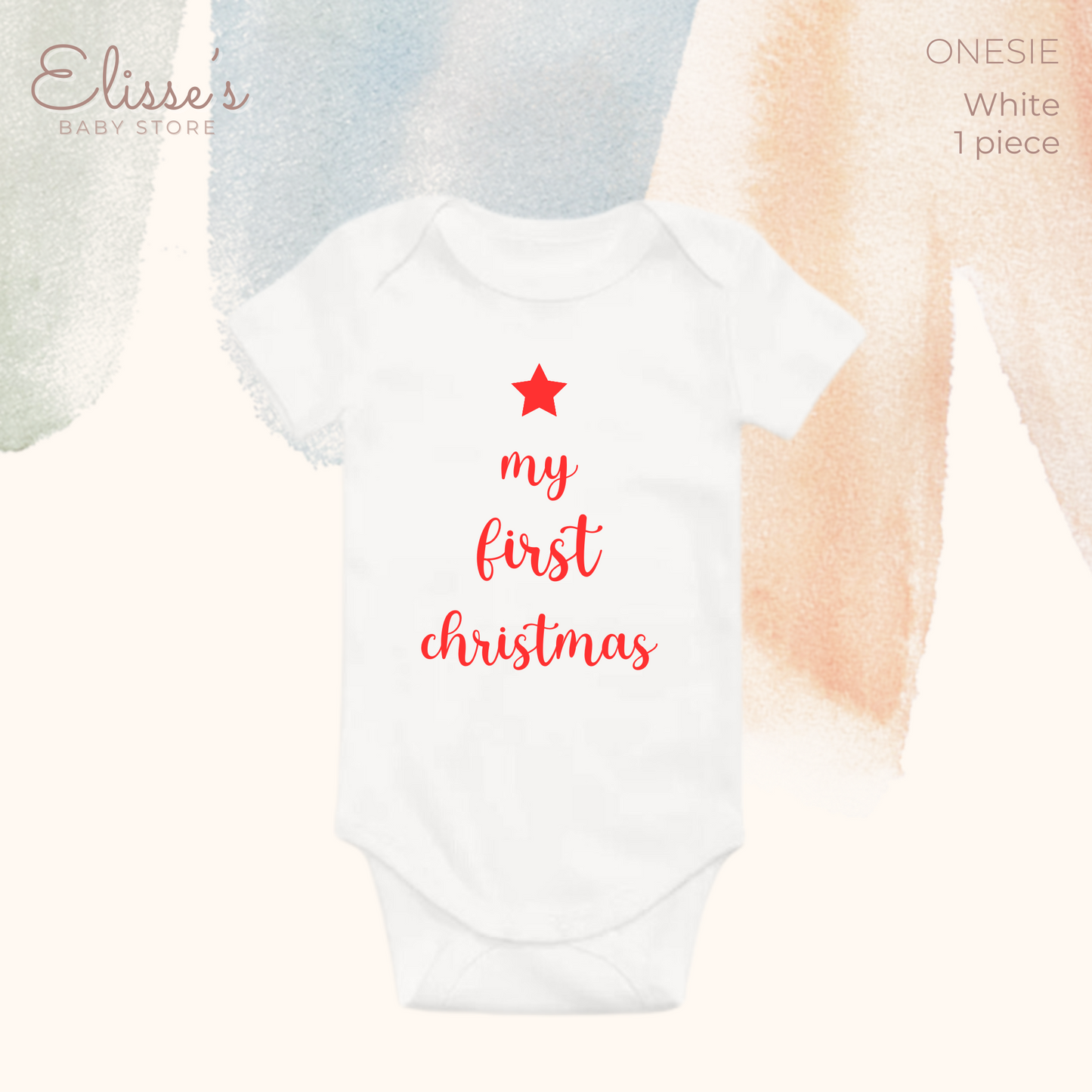 Elisse's Christmas Onesie