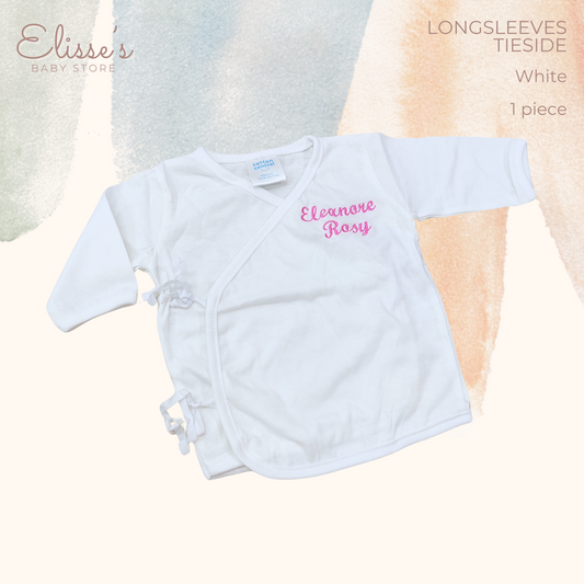 Personalized Baby Longsleeve Tieside