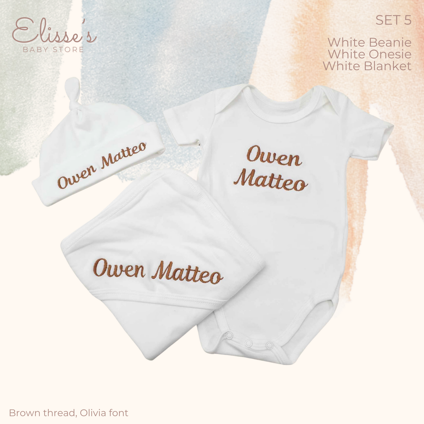 Personalized Baby Set 5