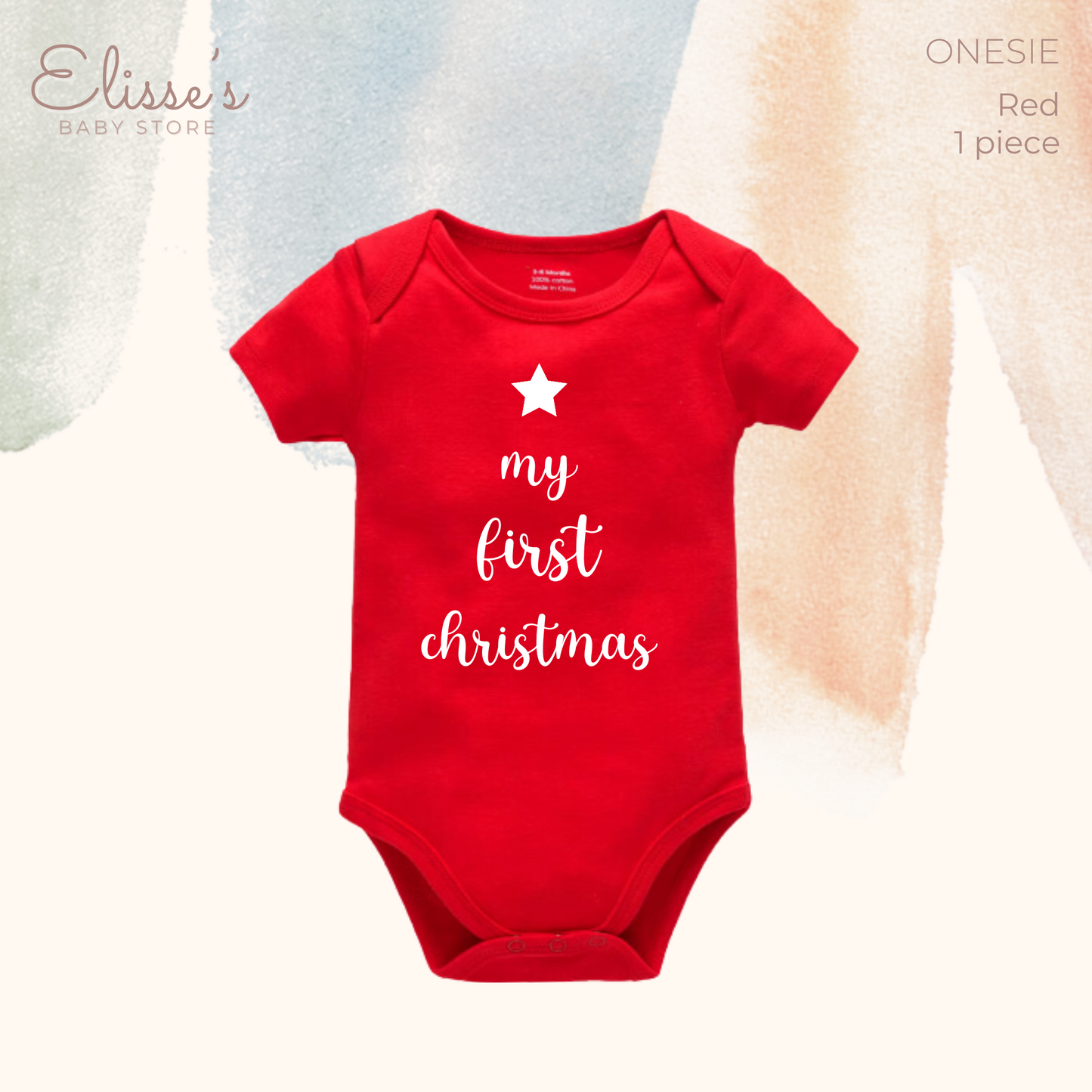 Elisse's Christmas Onesie