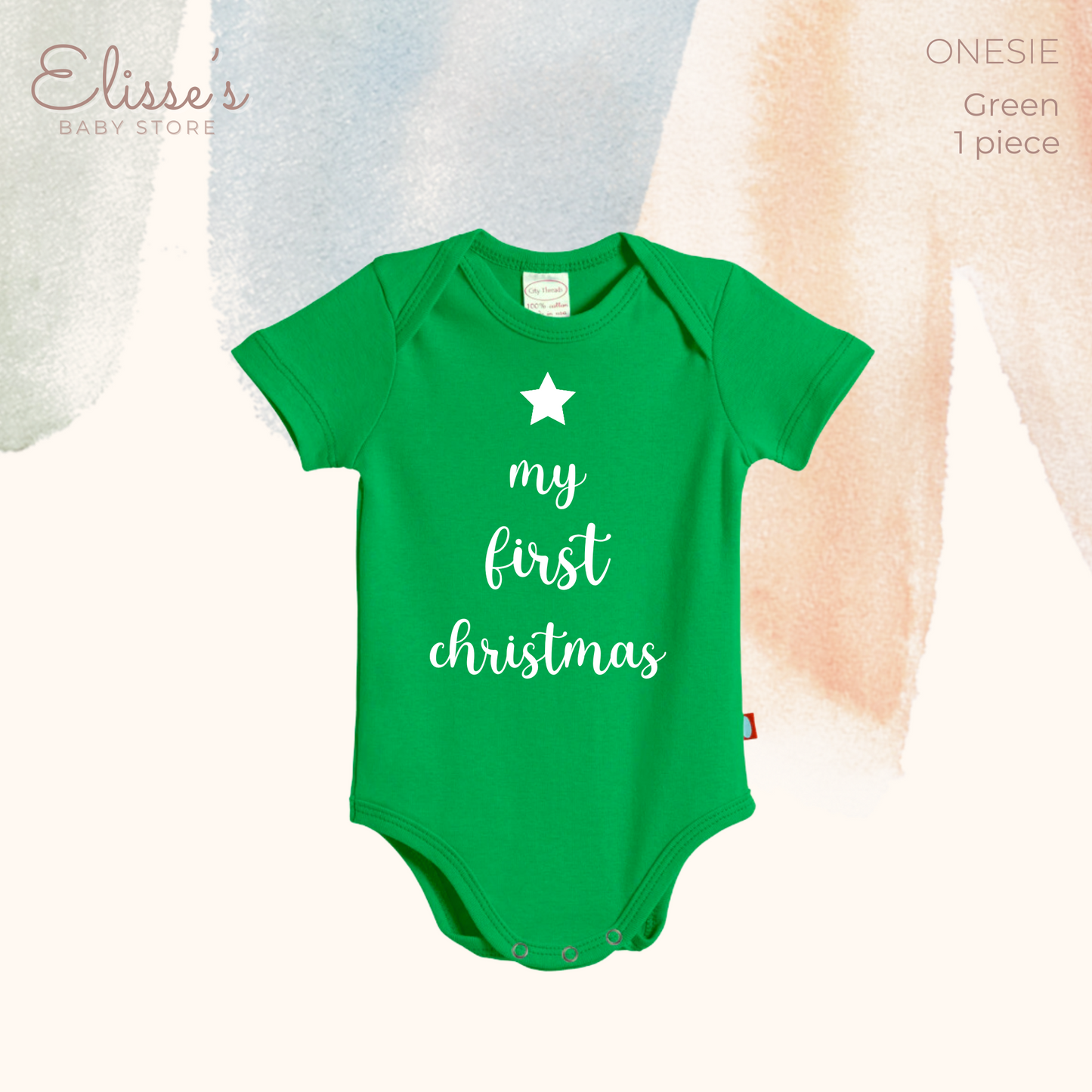 Elisse's Christmas Onesie