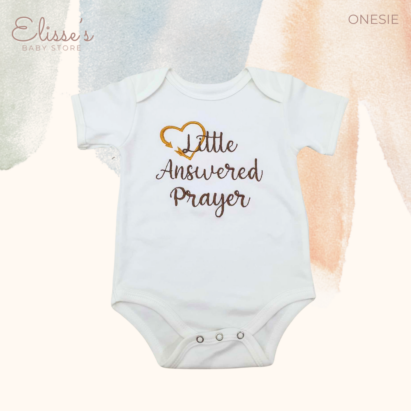 Answered Prayer Baby Onesie