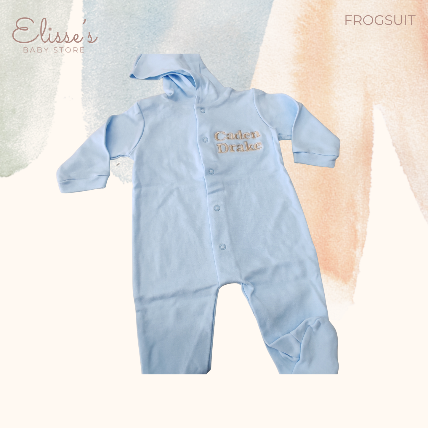 Personalized Baby Frogsuit