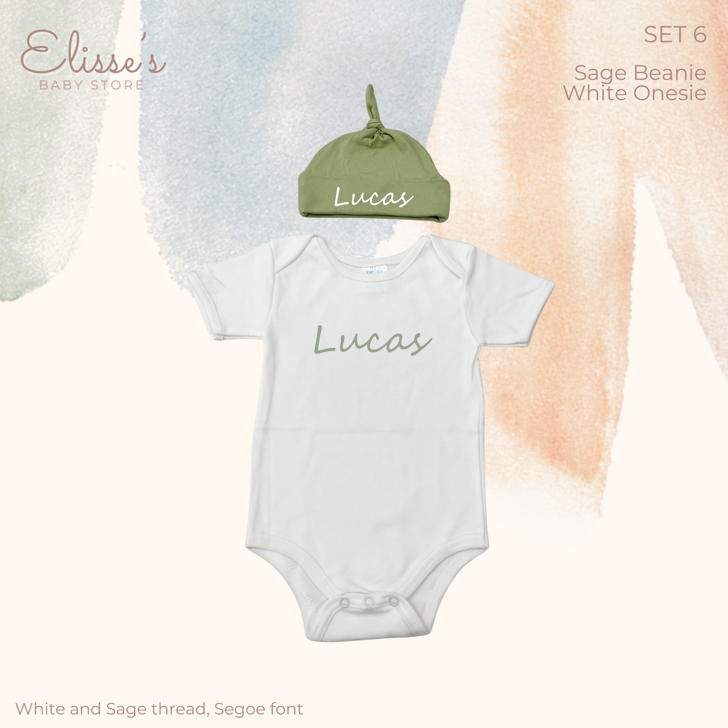Personalized Baby Set 6