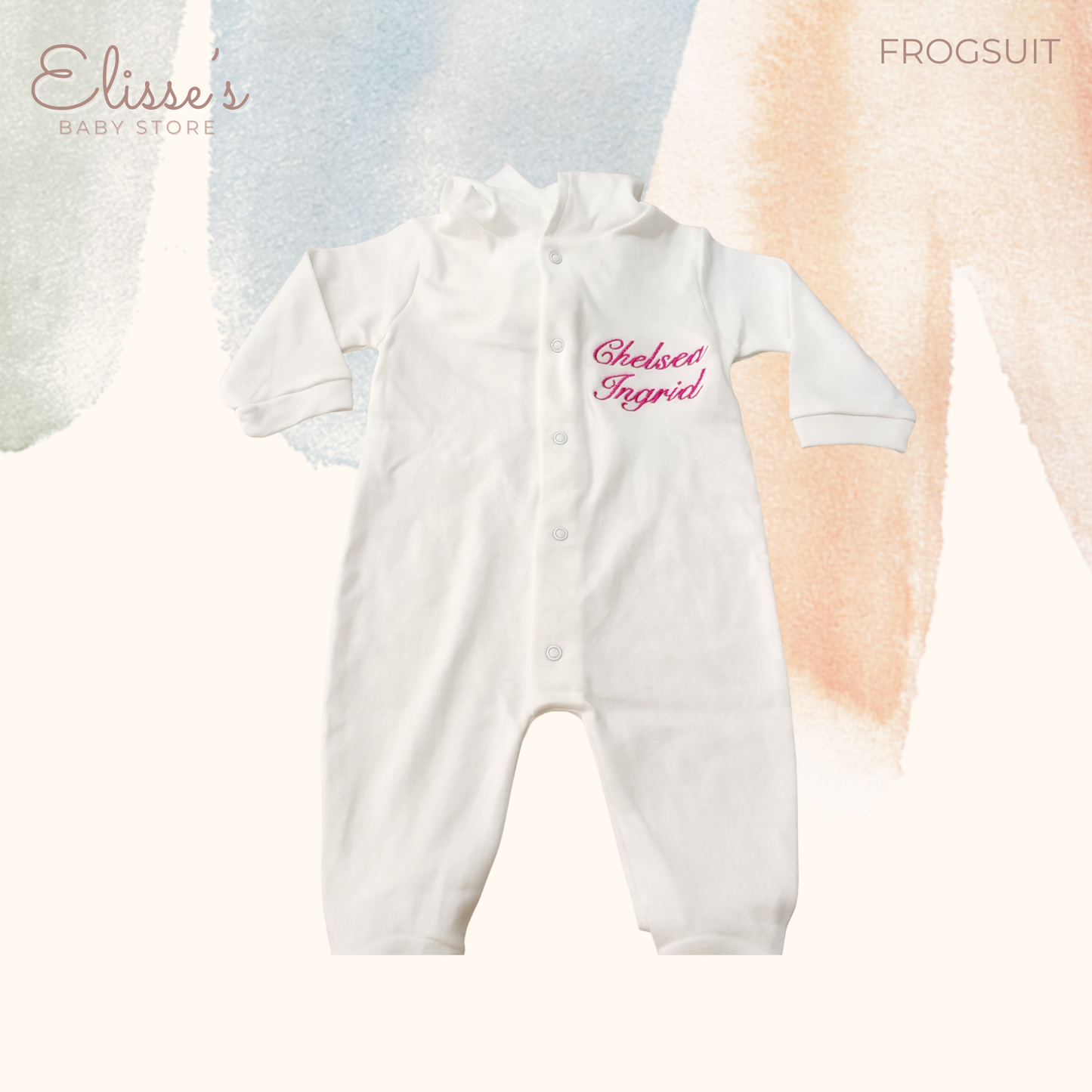 Personalized Baby Frogsuit