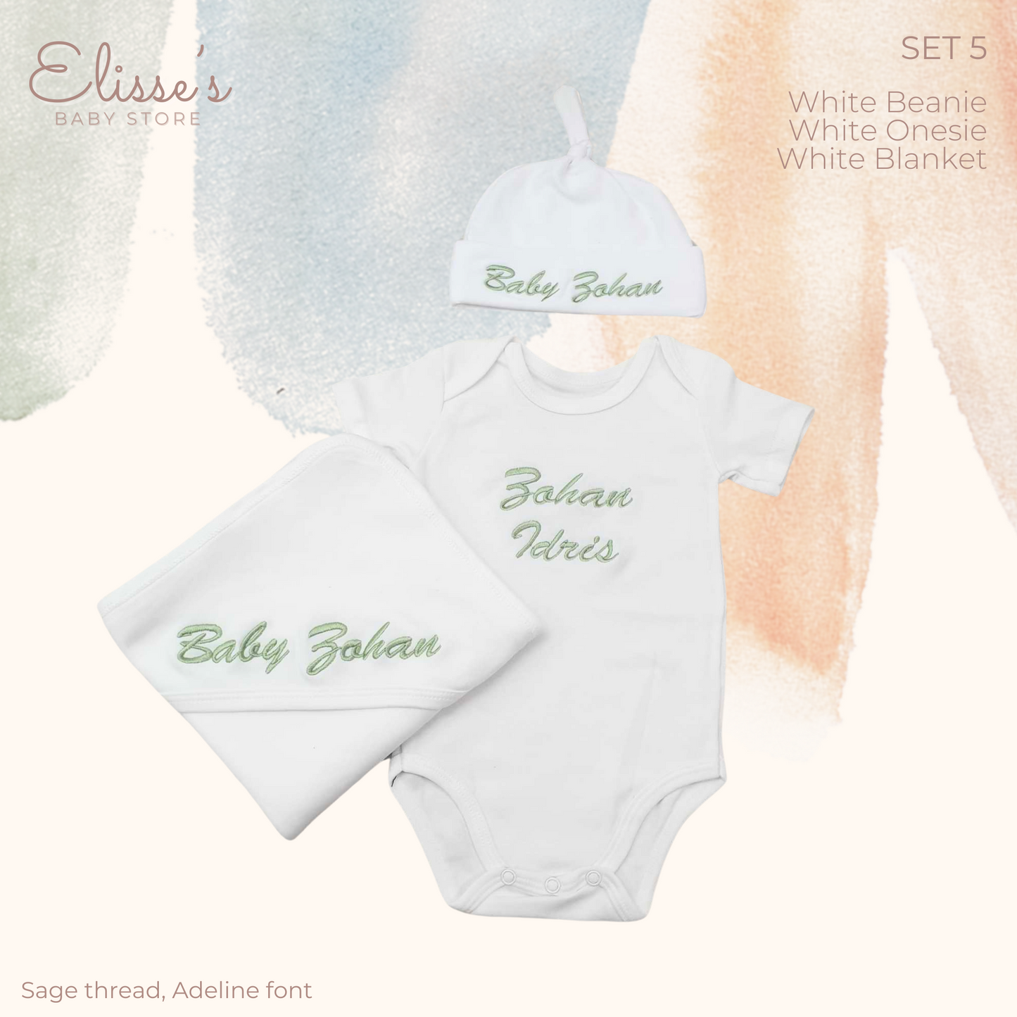 Personalized Baby Set 5