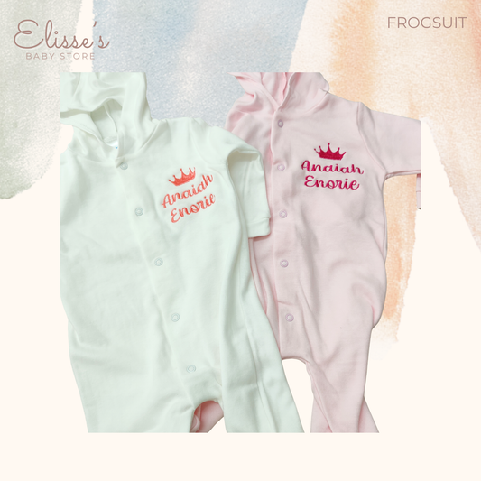 Personalized Baby Frogsuit