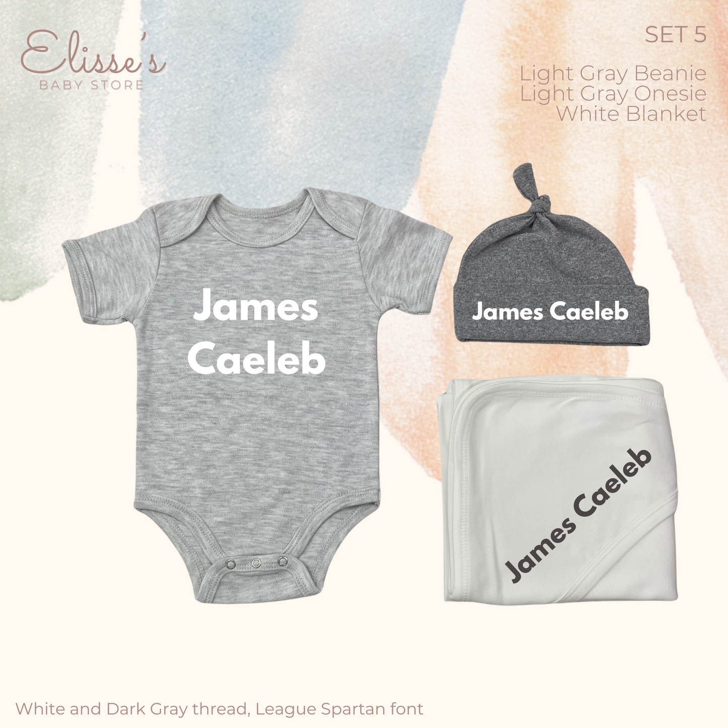 Personalized Baby Set 5