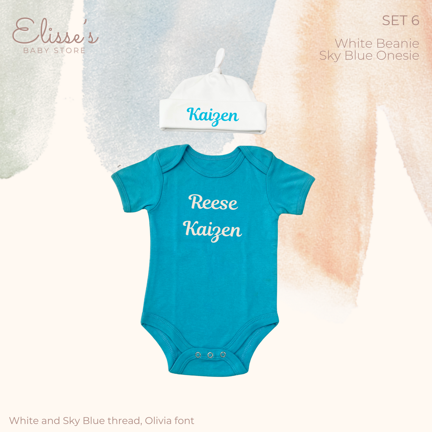Personalized Baby Set 6