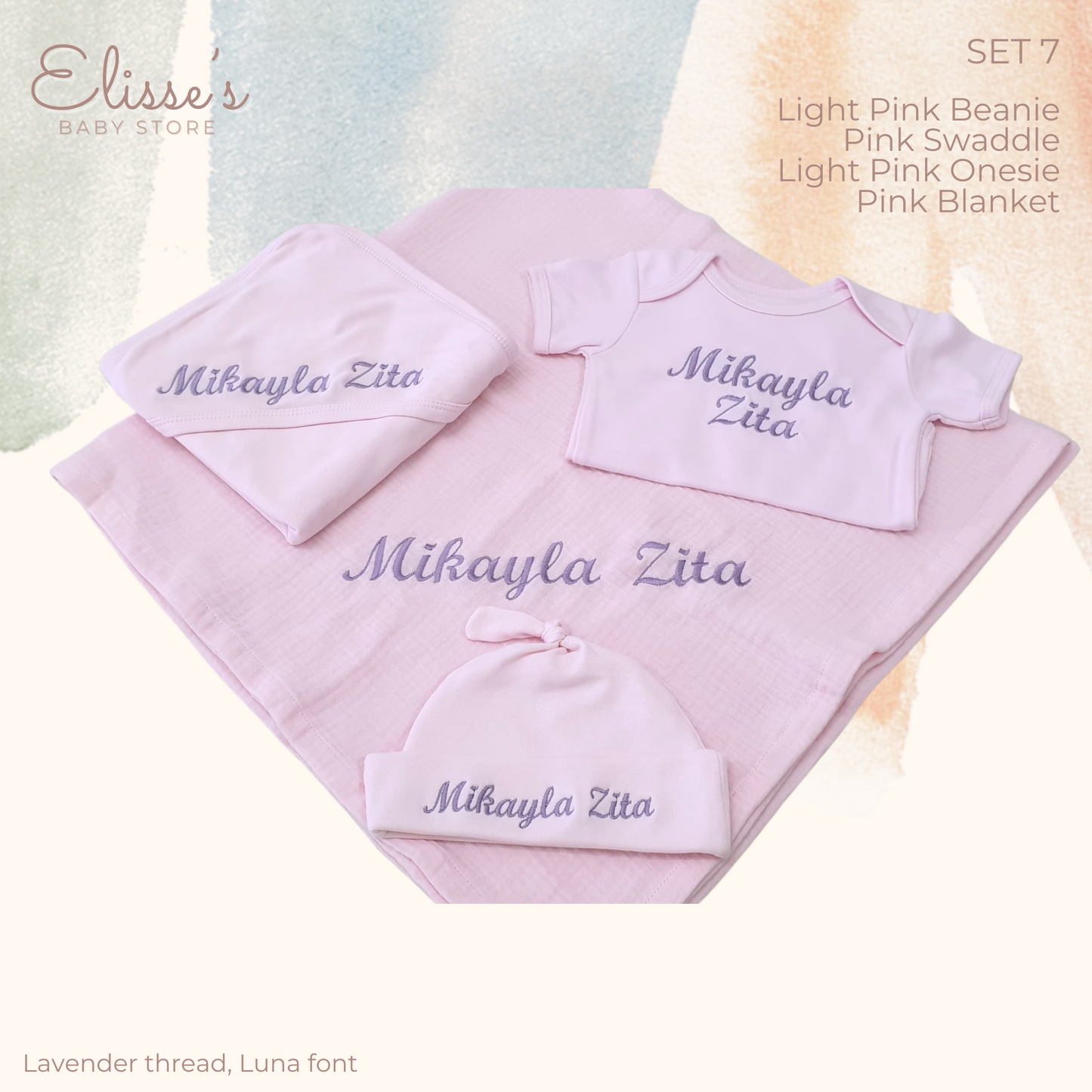 Personalized Baby Set 7