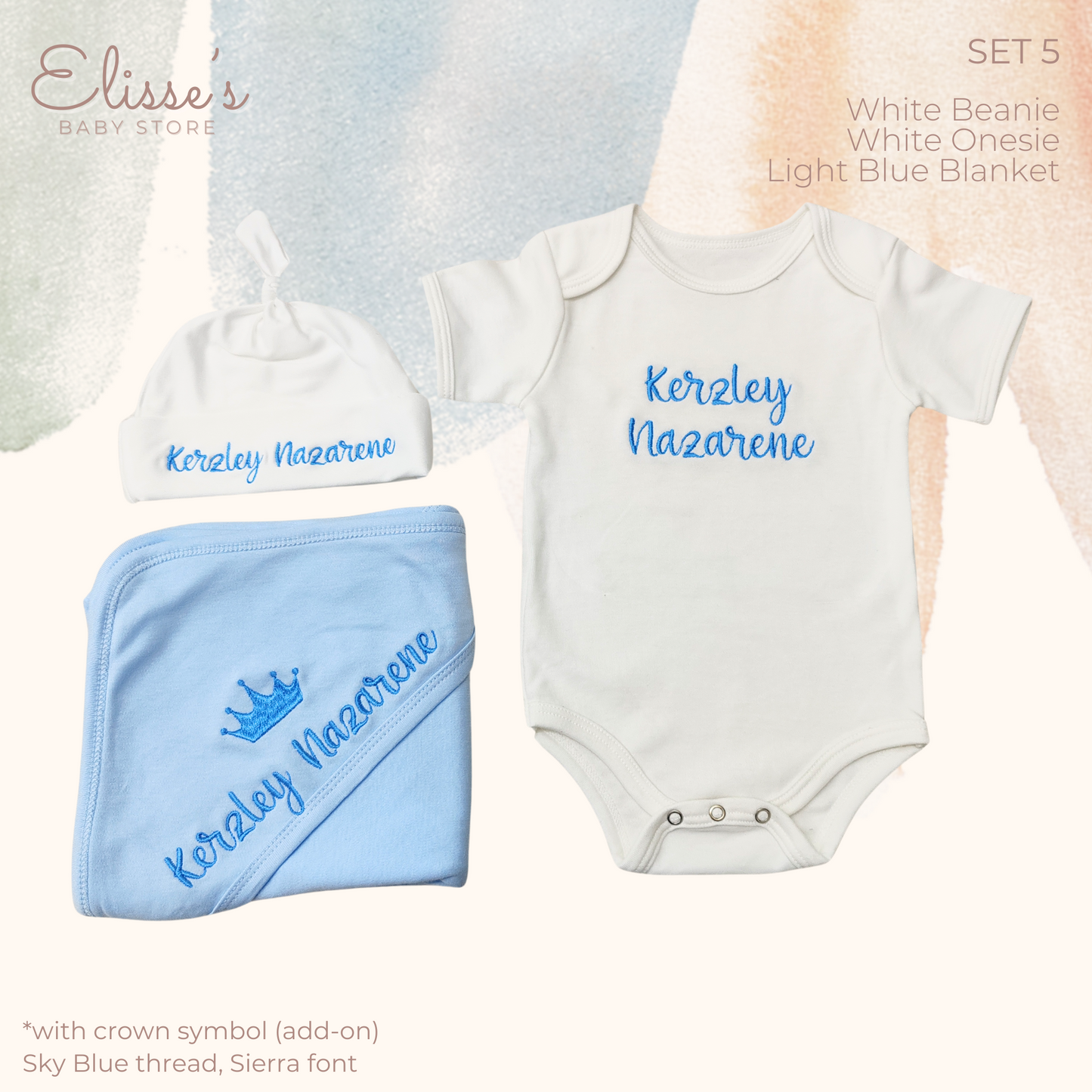 Personalized Baby Set 5