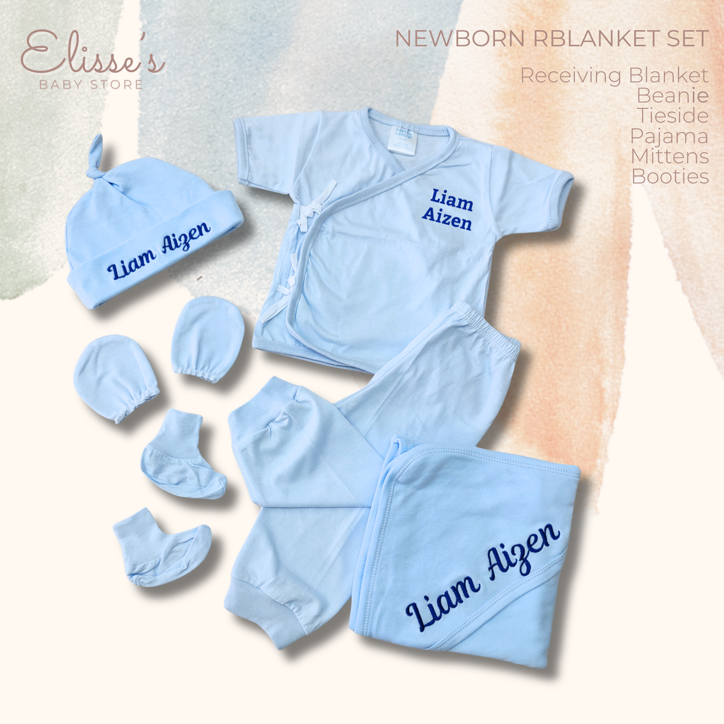 Personalized Baby Newborn Set