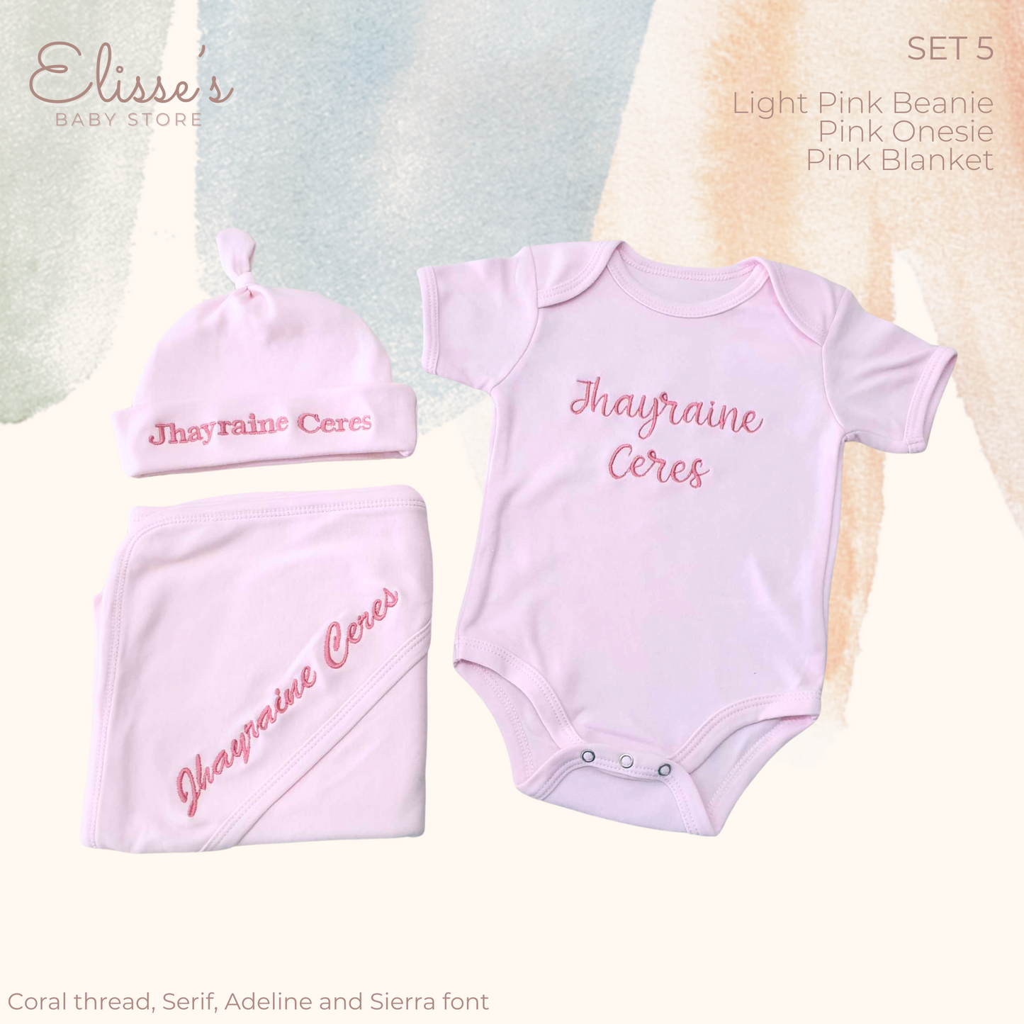 Personalized Baby Set 5