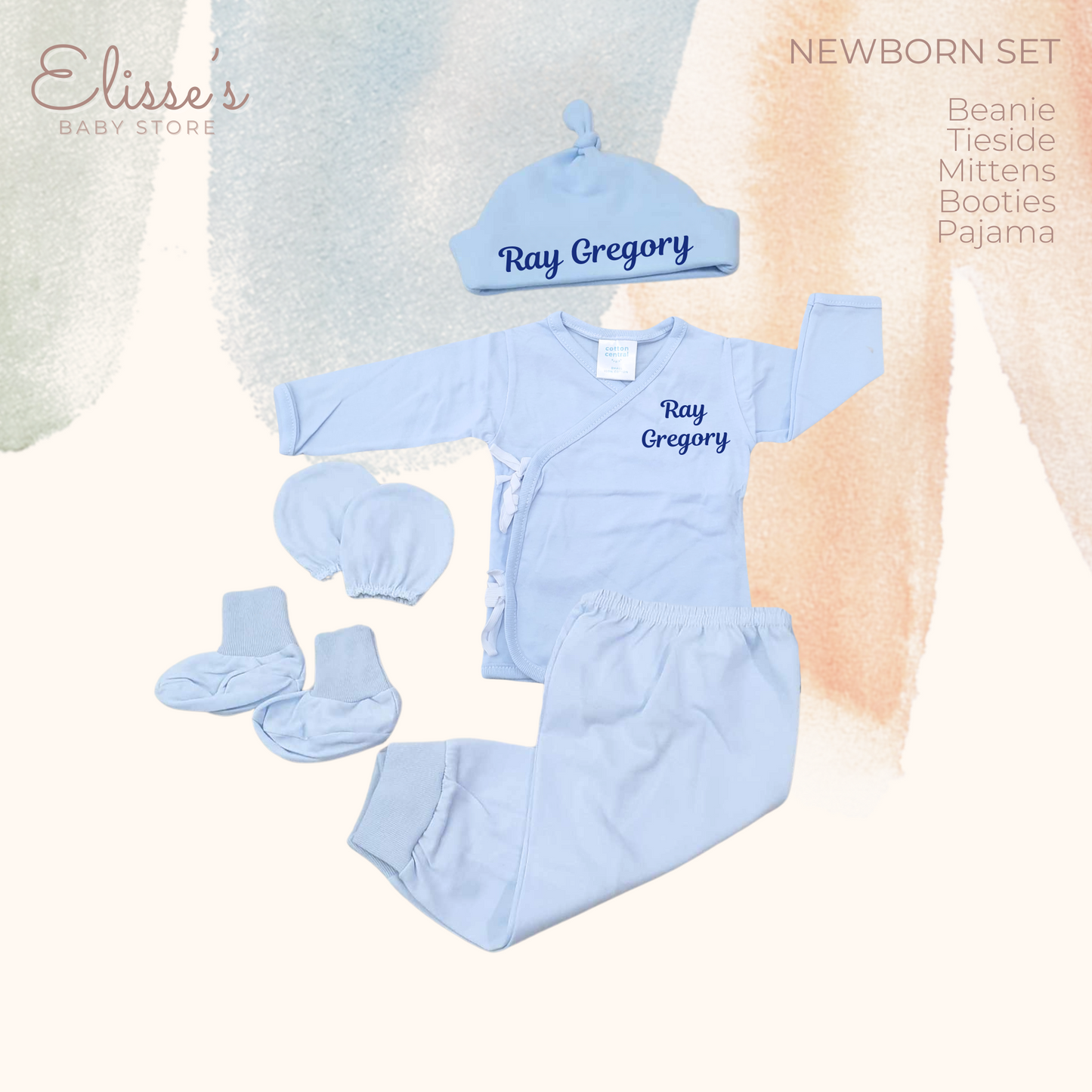 Personalized Baby Newborn Set