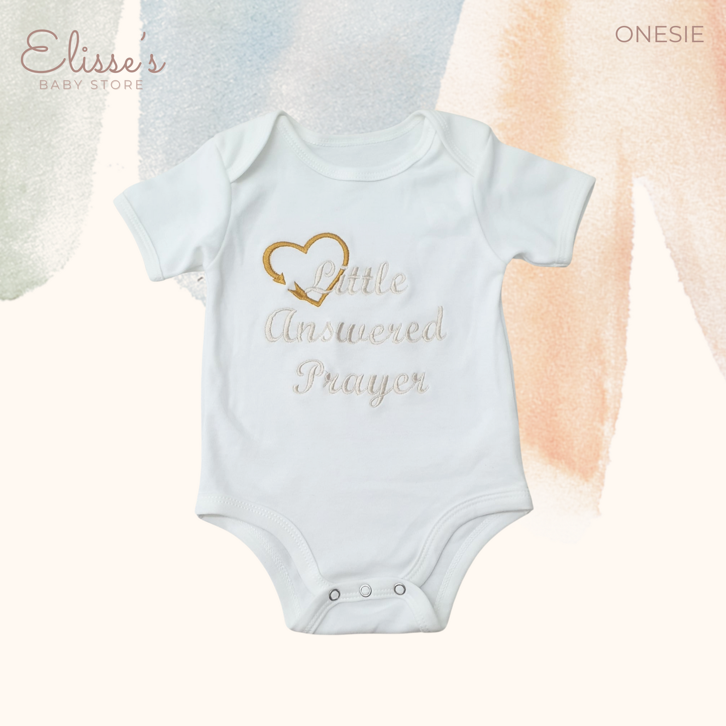 Answered Prayer Baby Onesie