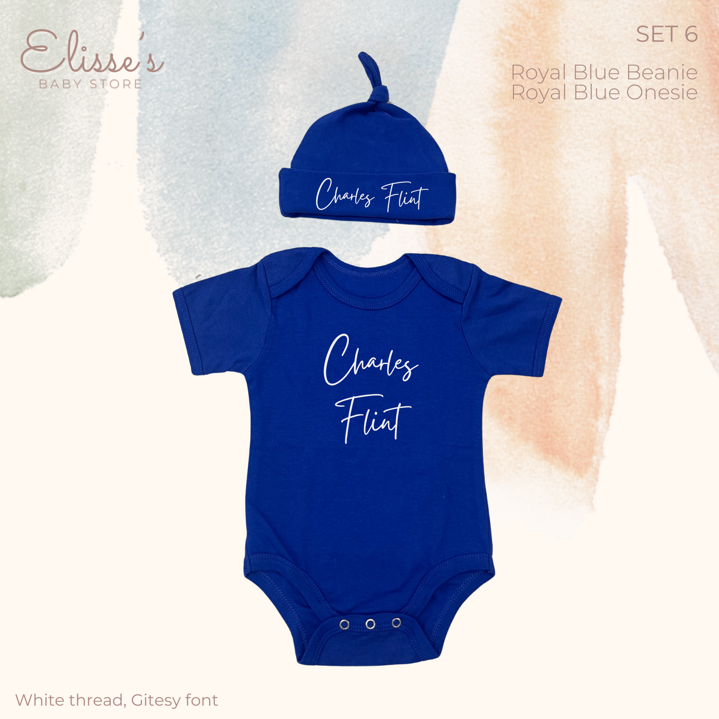 Personalized Baby Set 6