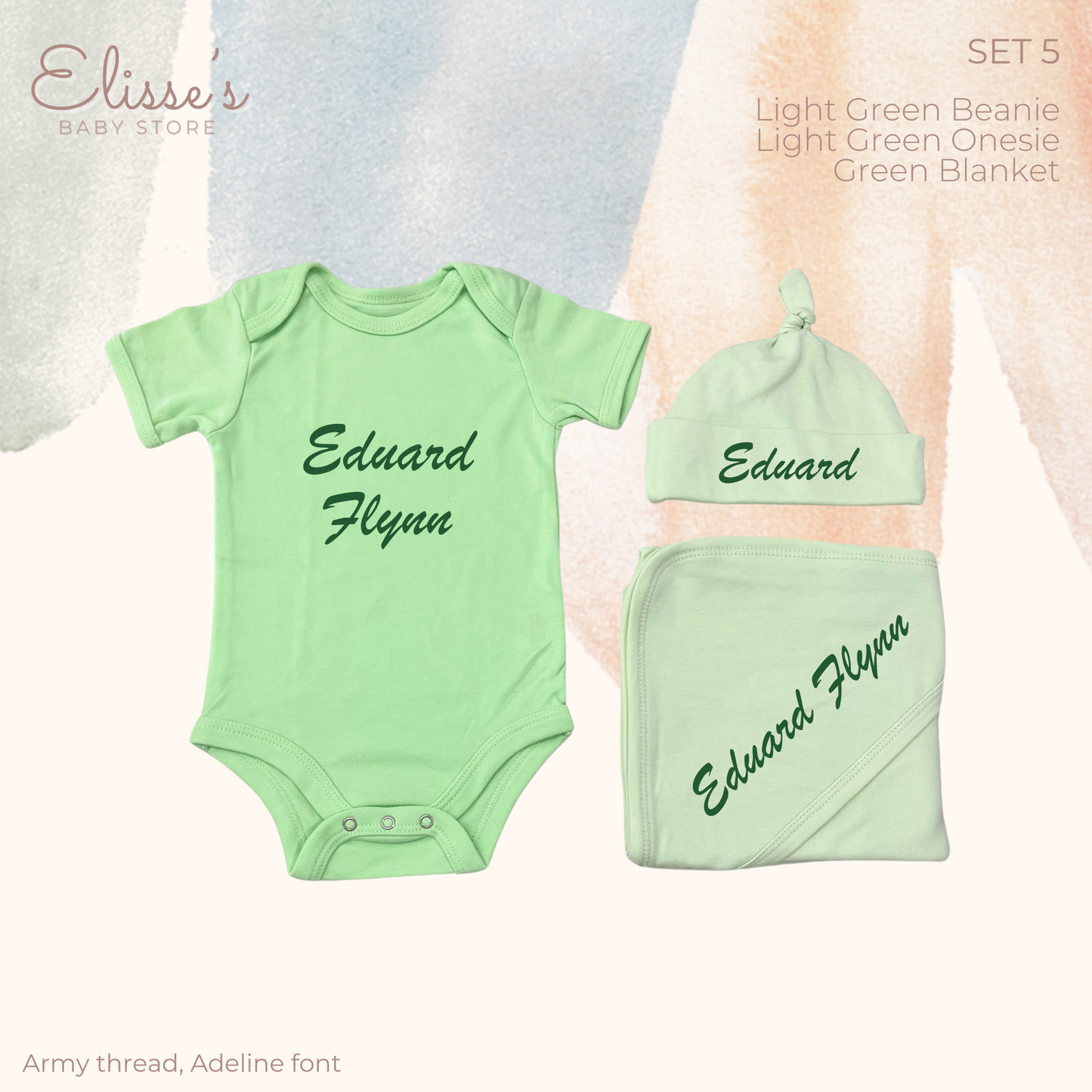 Personalized Baby Set 5