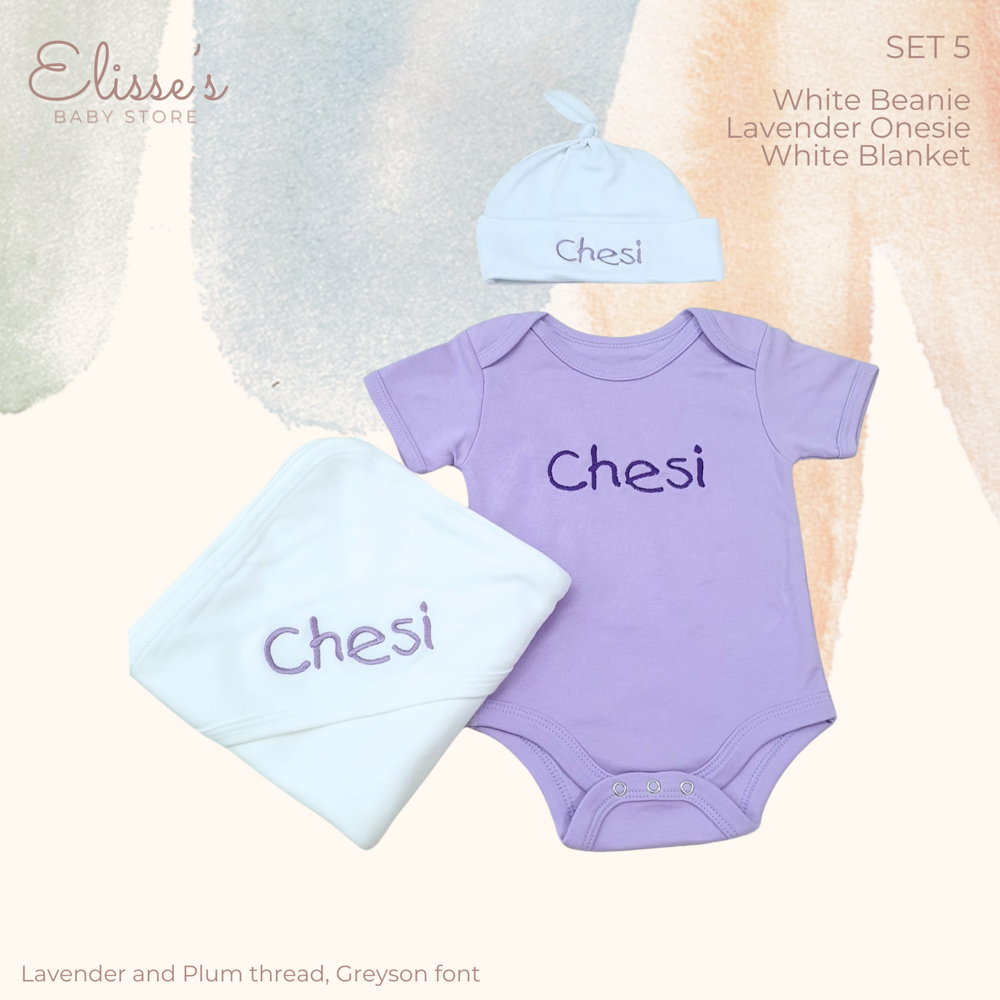 Personalized Baby Set 5