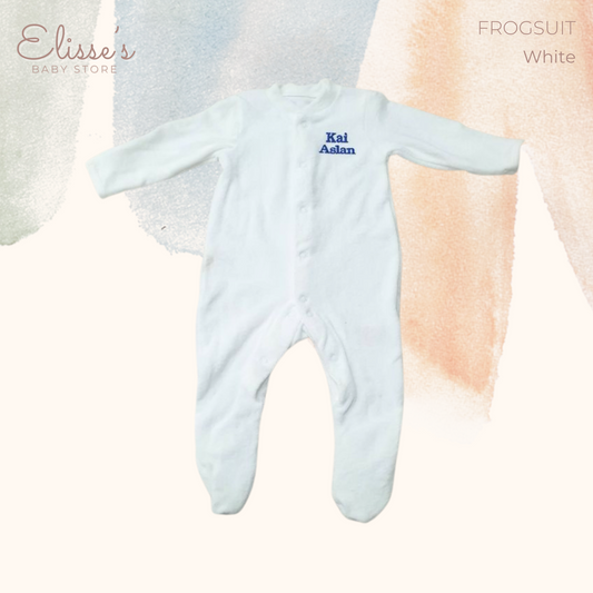 Personalized Baby Frogsuit