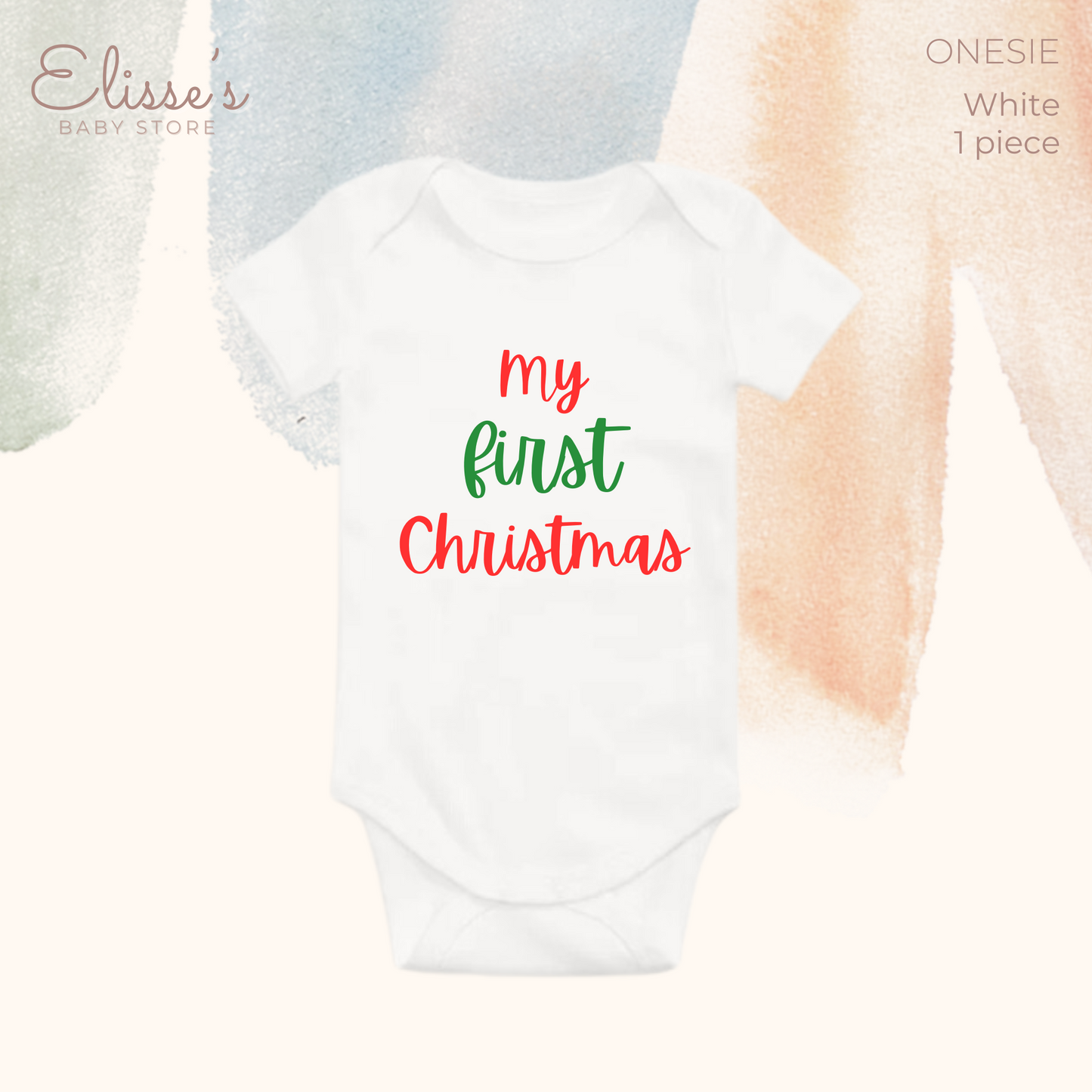 Elisse's Christmas Onesie