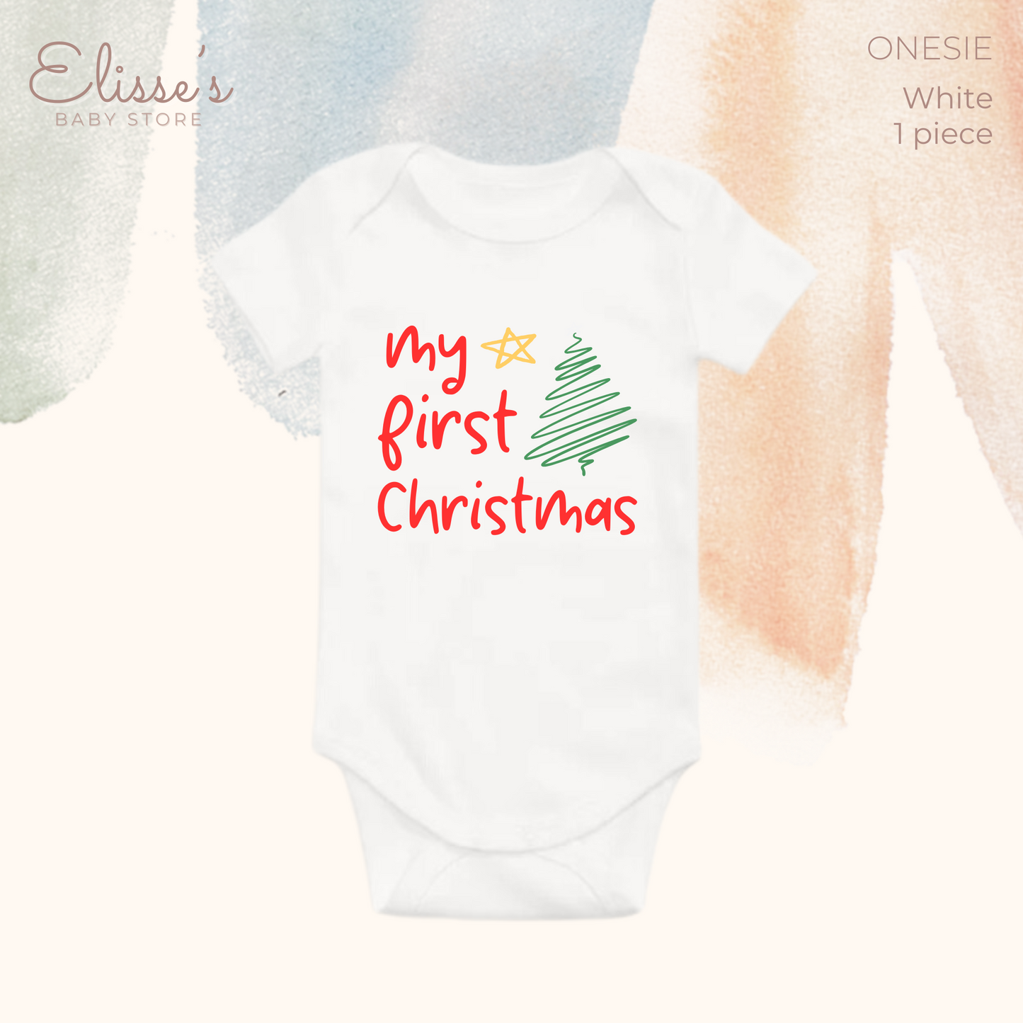 Elisse's Christmas Onesie